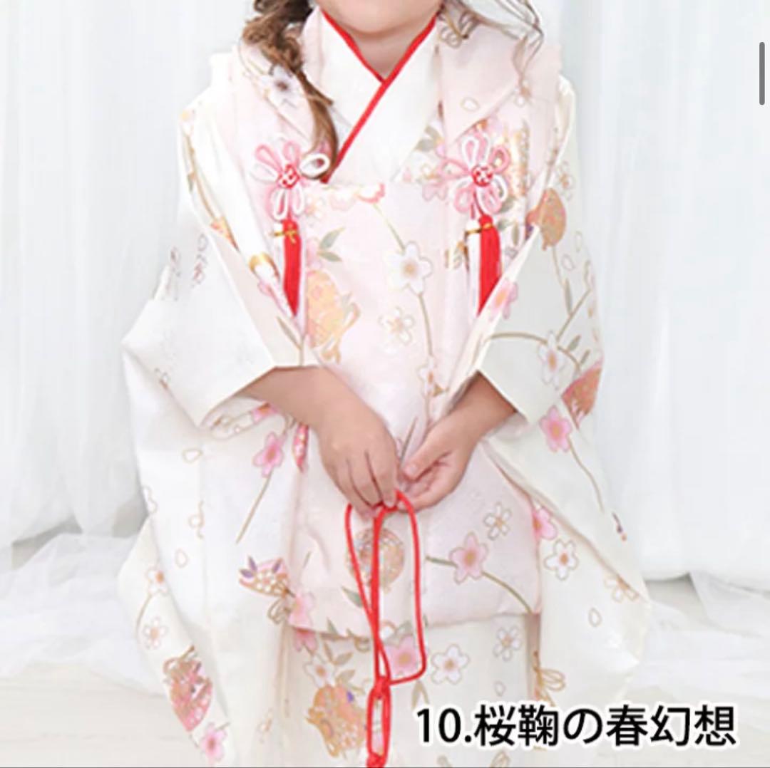 七五三 着物セット 753 花柄　3歳　女の子