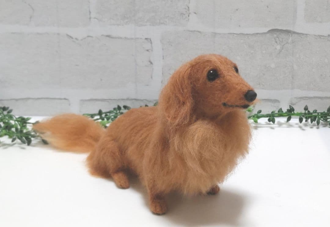 【専用です】ミニチュアダックス♡レッド♡羊毛フェルト☆ハンドメイド