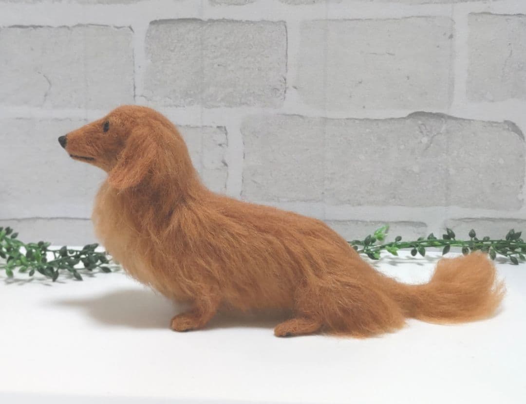 【専用です】ミニチュアダックス♡レッド♡羊毛フェルト☆ハンドメイド