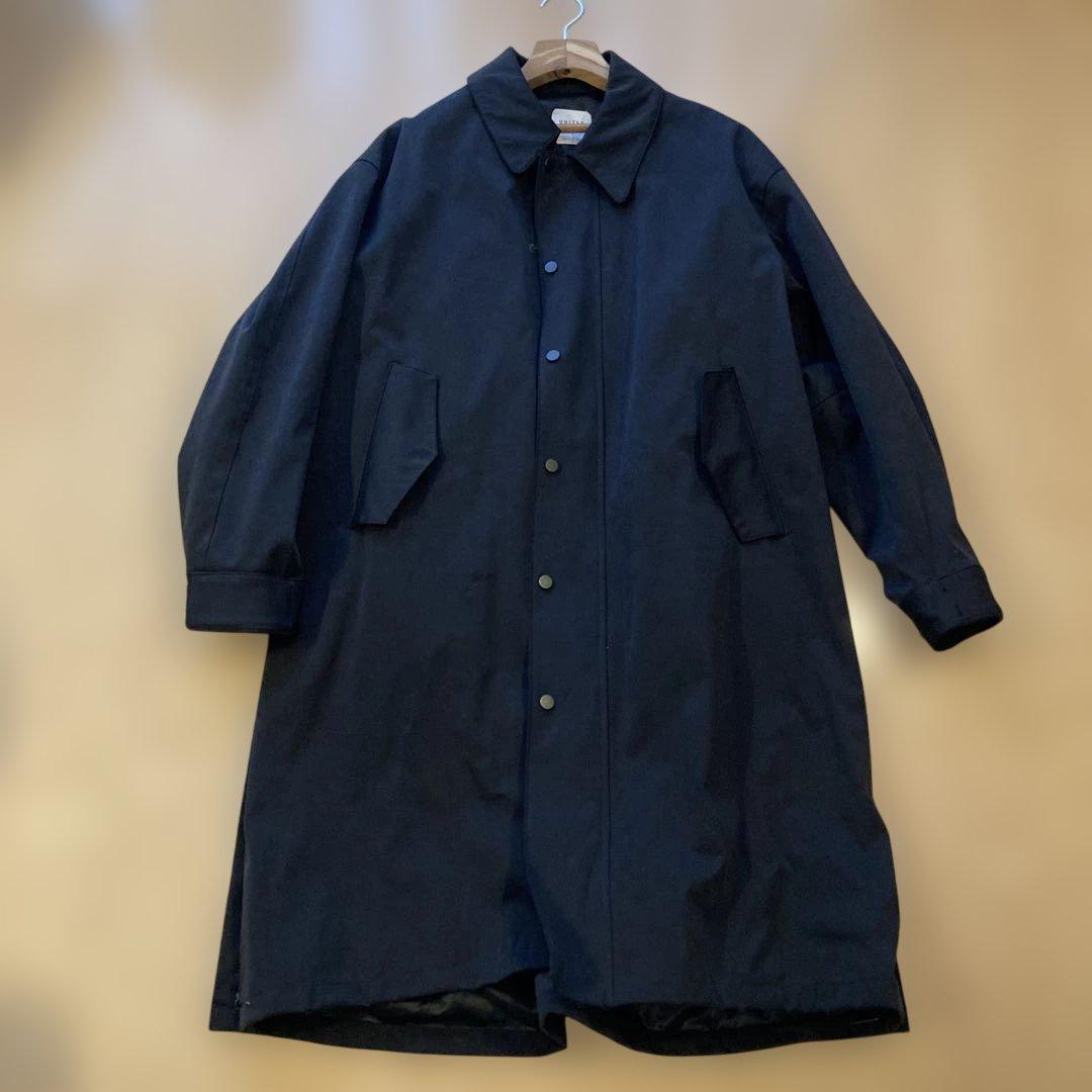 UNITED TOKYO ブラック ステンカラーコート