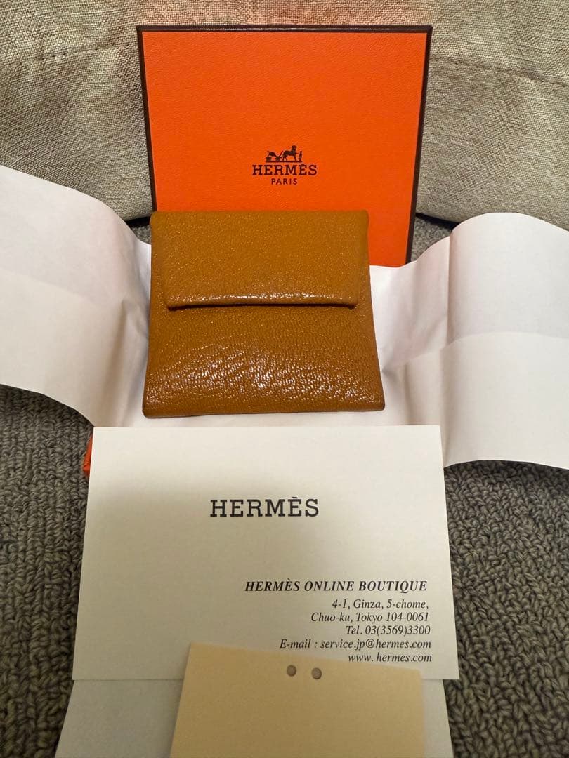 HERMES エルメス/バスティア　B刻印　ケース