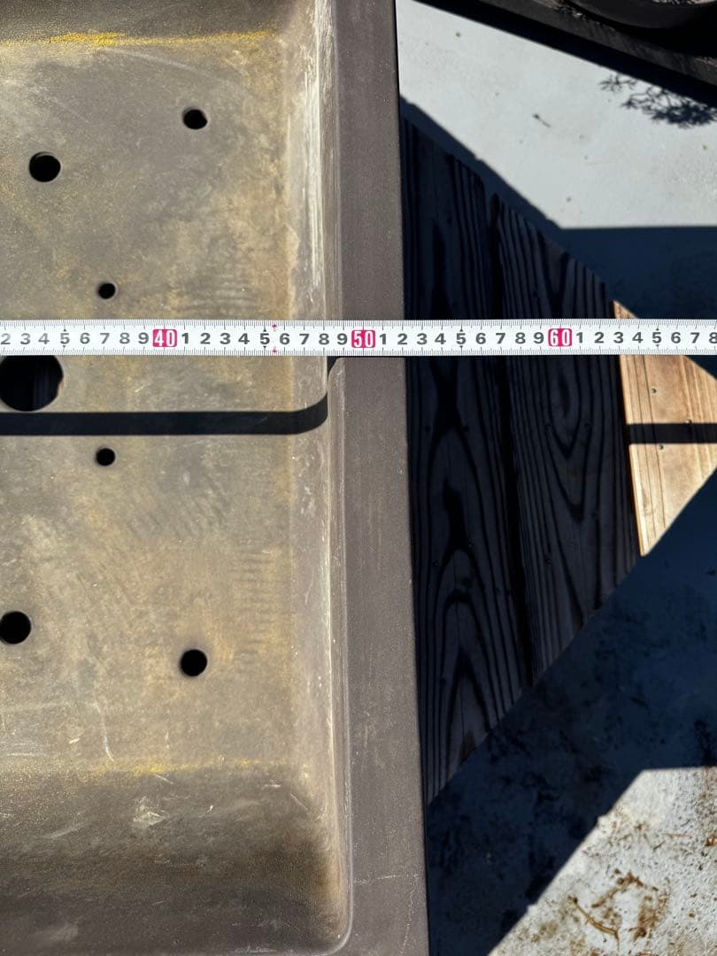 陶器製 盆栽鉢 ダークブラウン 大きめ　22号