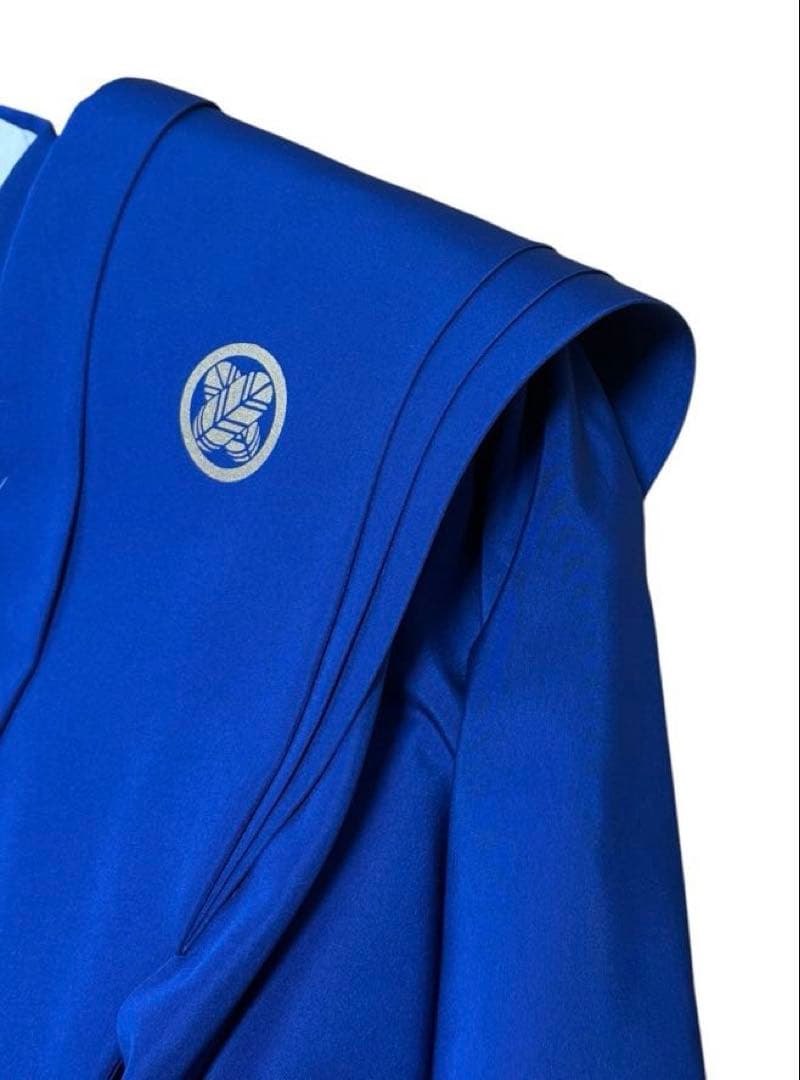 未使用品　お子様用着物袴セット　裃デザインセット　5歳男の子　七五三