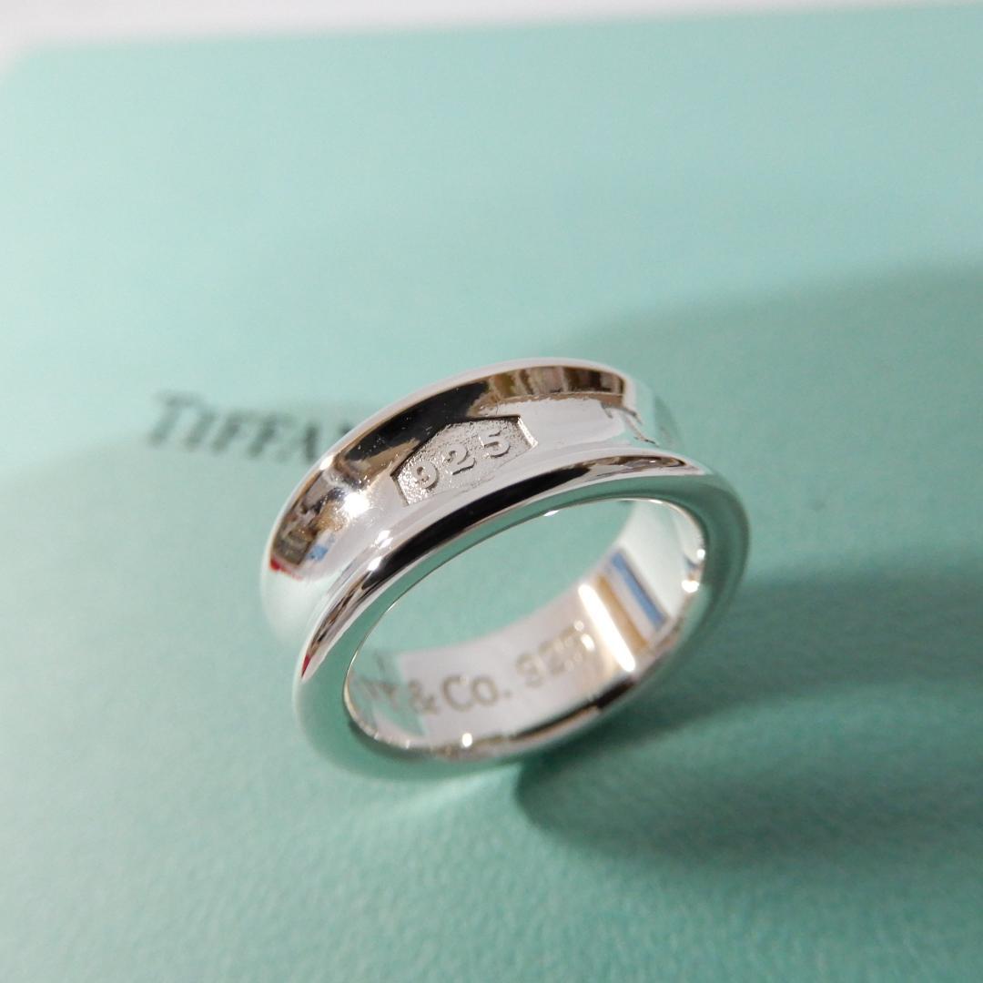 TIFFANY ティファニー　ナロー リング　7号　1837　シルバー　A12