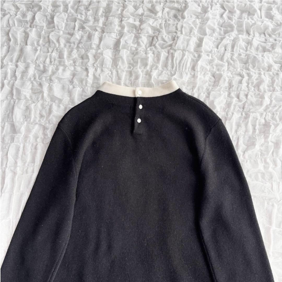 【美品】 マッキントッシュフィロソフィー ニット プルオーバー バイカラー