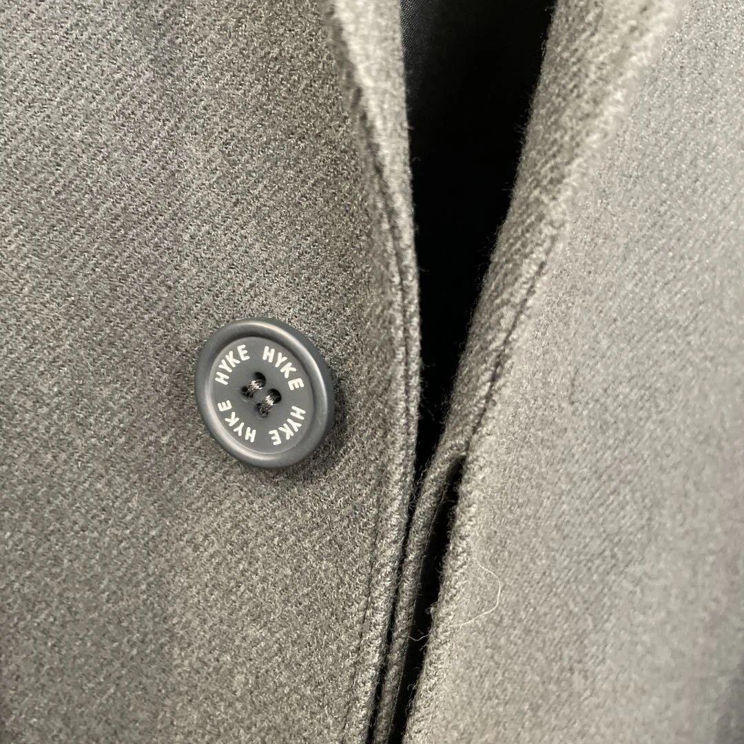 HYKE WOOL SHOP COATウールショップコート　23aw ハイク