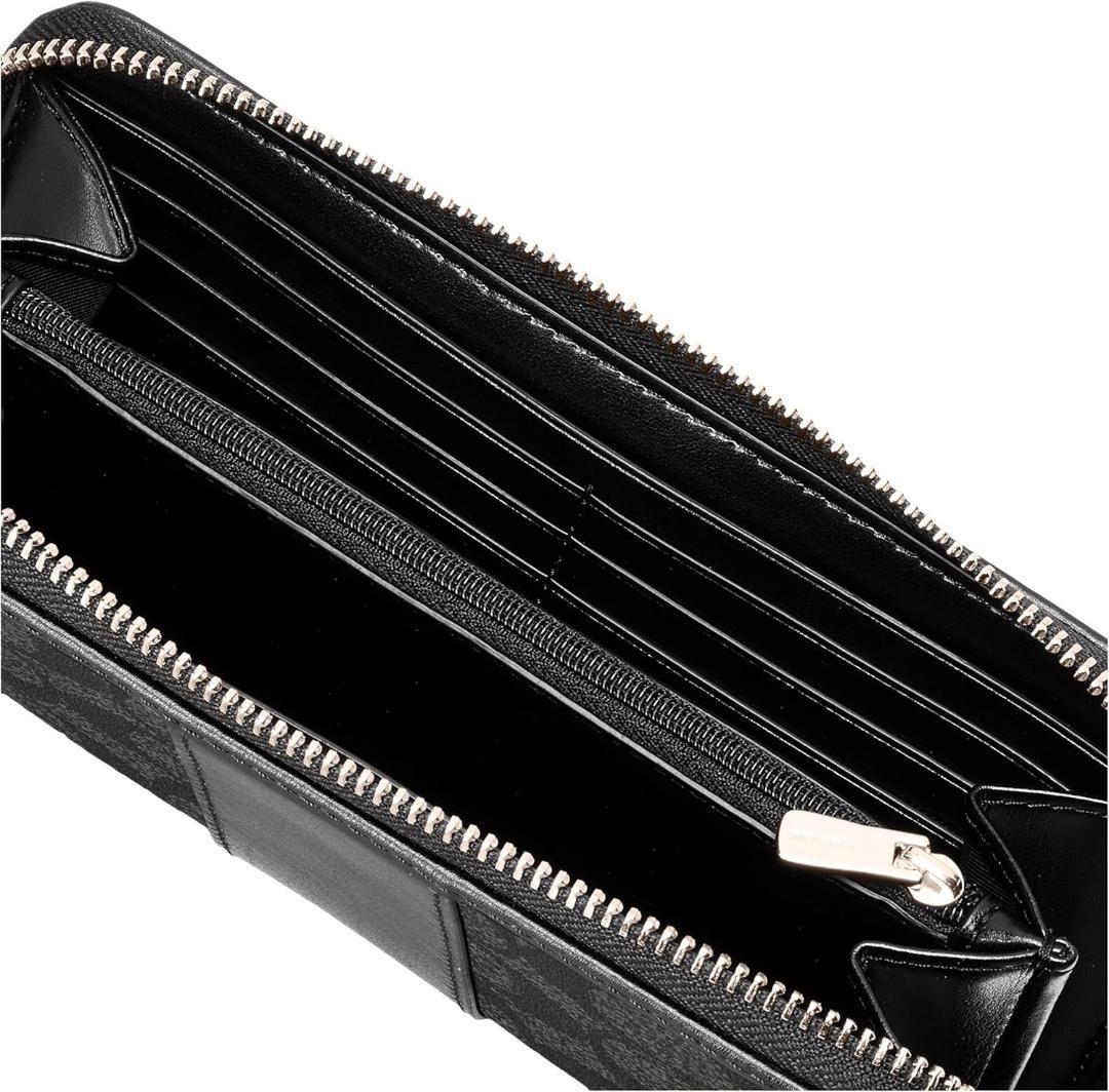 COACH コーチ 長財布 F54630 黒 ブラック ラウンドファスナー