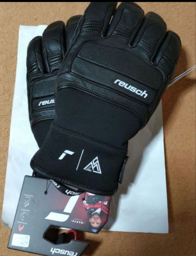 新品タグ付き reusch ロイシュグラブ MARCO SCHWARZ モデル