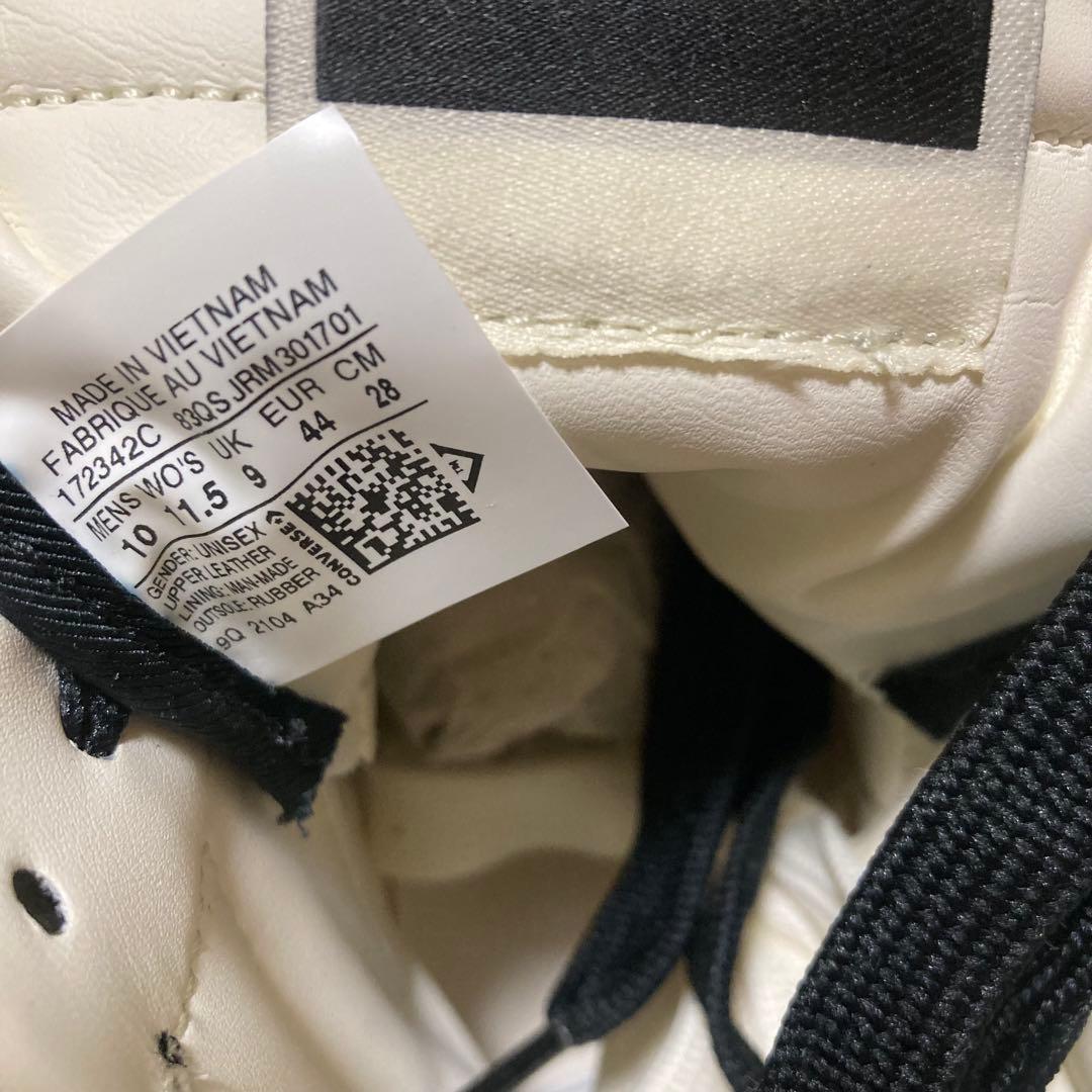 EU44 28㎝ 新品 RICK OWENS Converse TURBOWPN