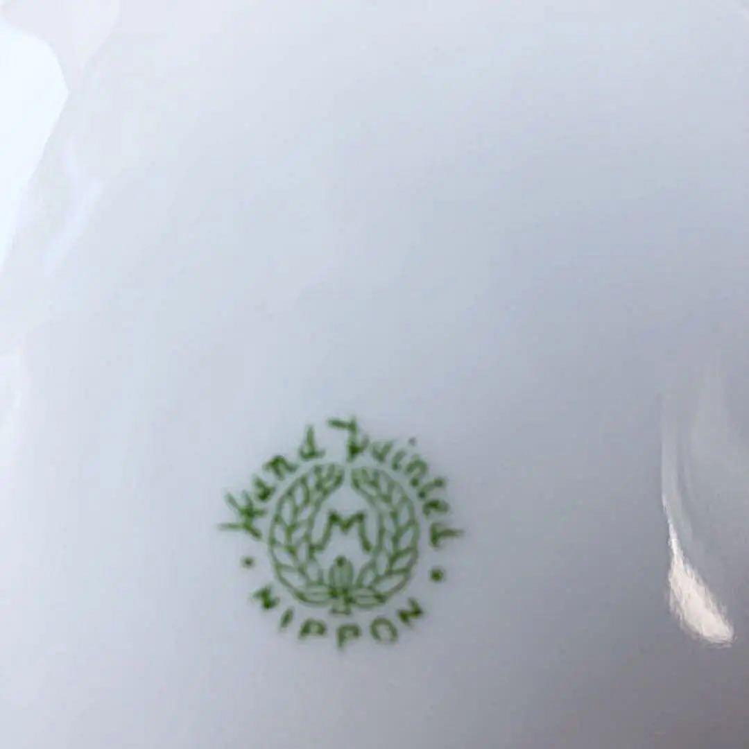 アンティーク　オールドノリタケ 手描き　薔薇絵飾り皿