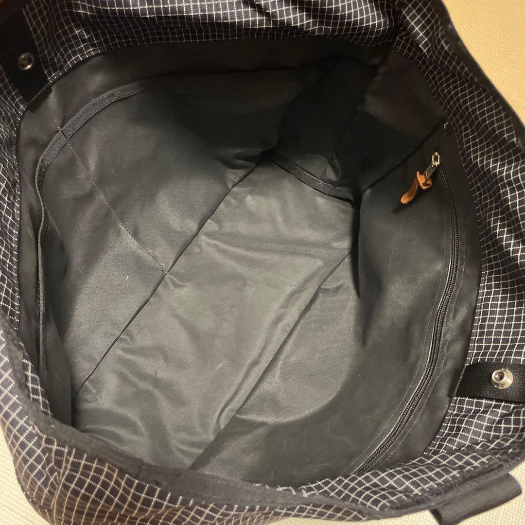 GREGORY★【Lsize】旧ロゴ　カーゴトートバッグ チェック新品未使用