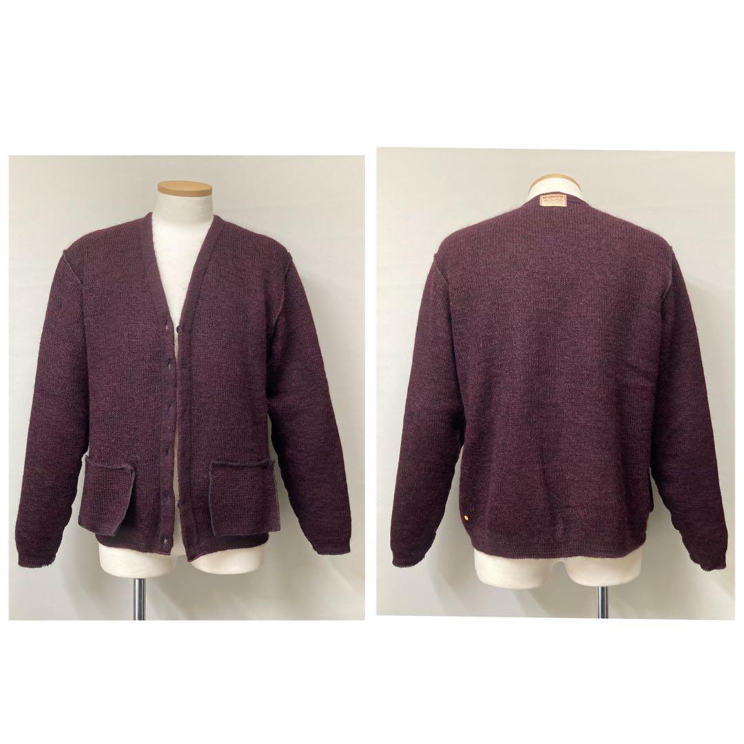 【激レアカラー】毛足長★60s マクレガーヴィンテージモヘアカーディガン ドスペ