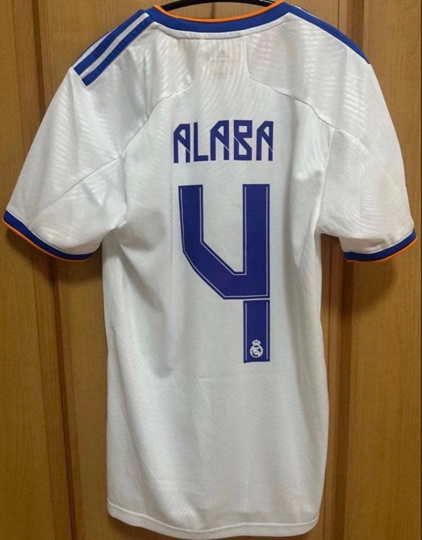 21/22 レアル・マドリード　アラバ　新品紙タグ付き　CLユニホーム