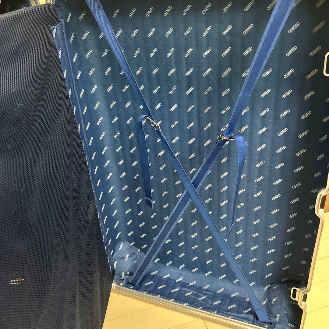 希少　RIMOWA トパーズ 104Lシルバー キャリーケース 大型