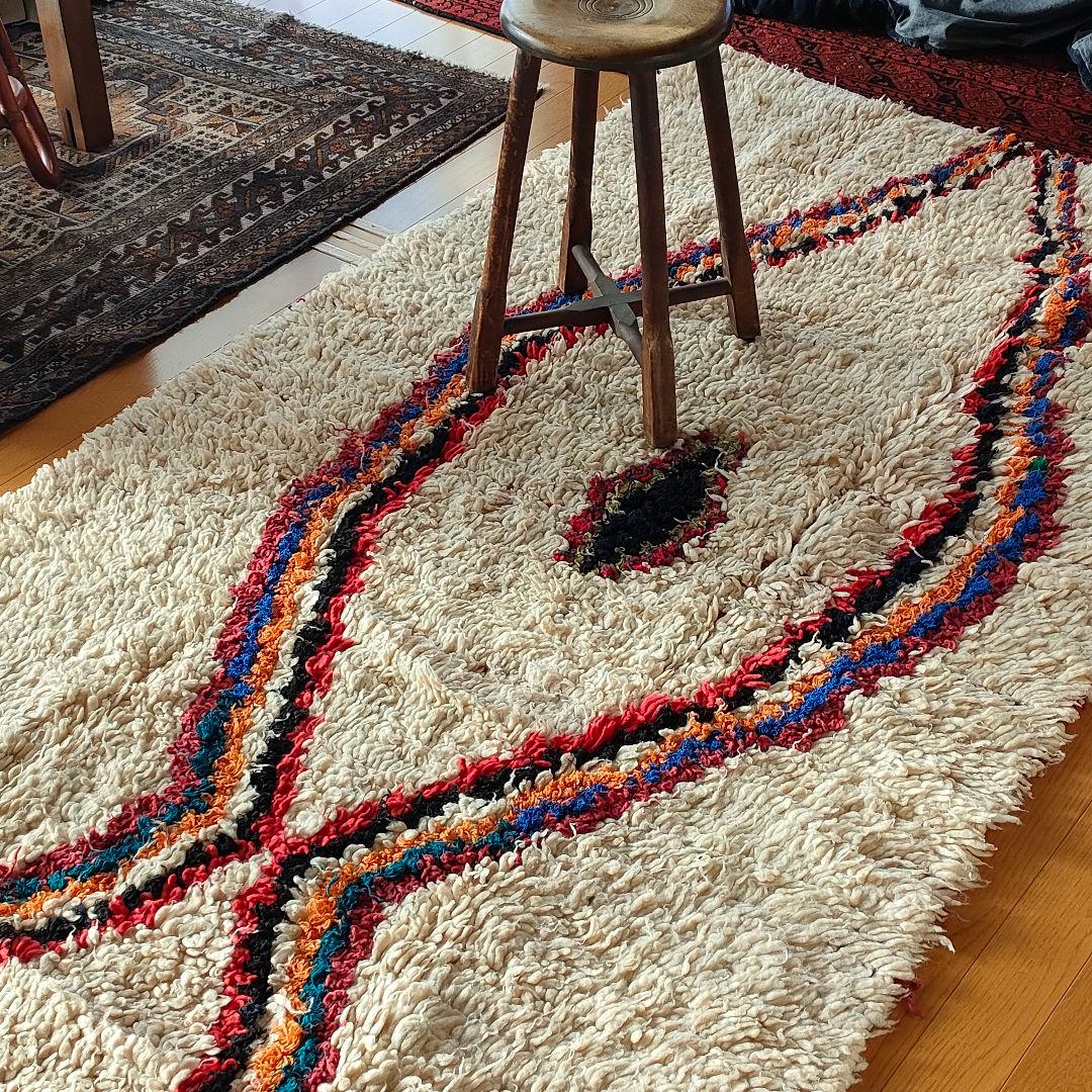 モロッコ ヴィンテージ ベニワレン ラグ 240×115