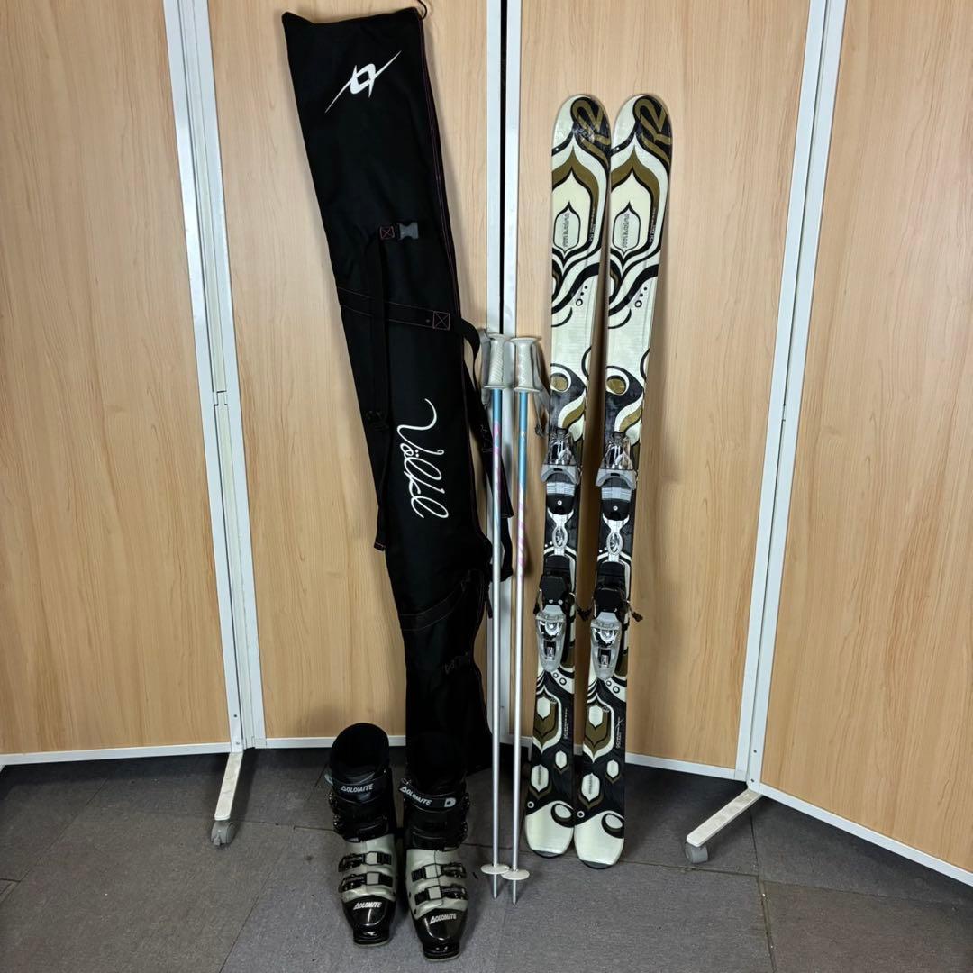 【まとめてお得】K2 スキー板　ブーツ　ストック　セット　まとめ　送料込