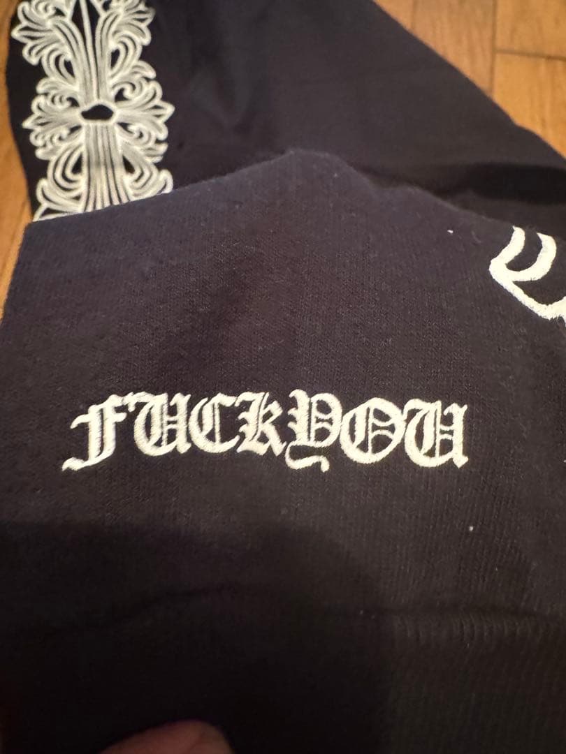 クロムハーツ ラスベガス 限定 ホースシュー フローラルクロス 長袖 Tシャツ