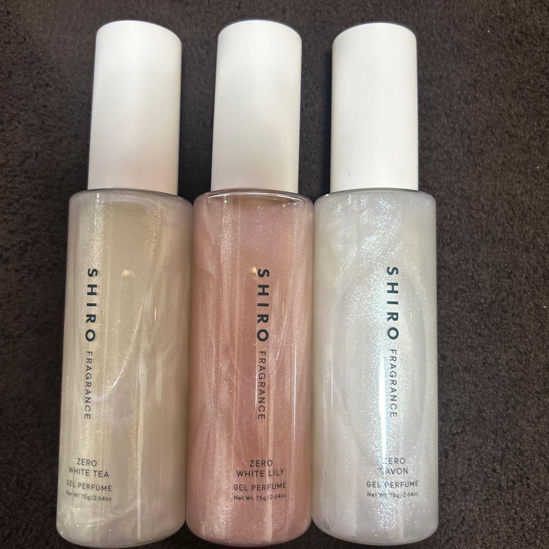 限定☆完売☆新品未開封☆SHIRO☆シロ☆ジェルパフューム2025☆3種類セット
