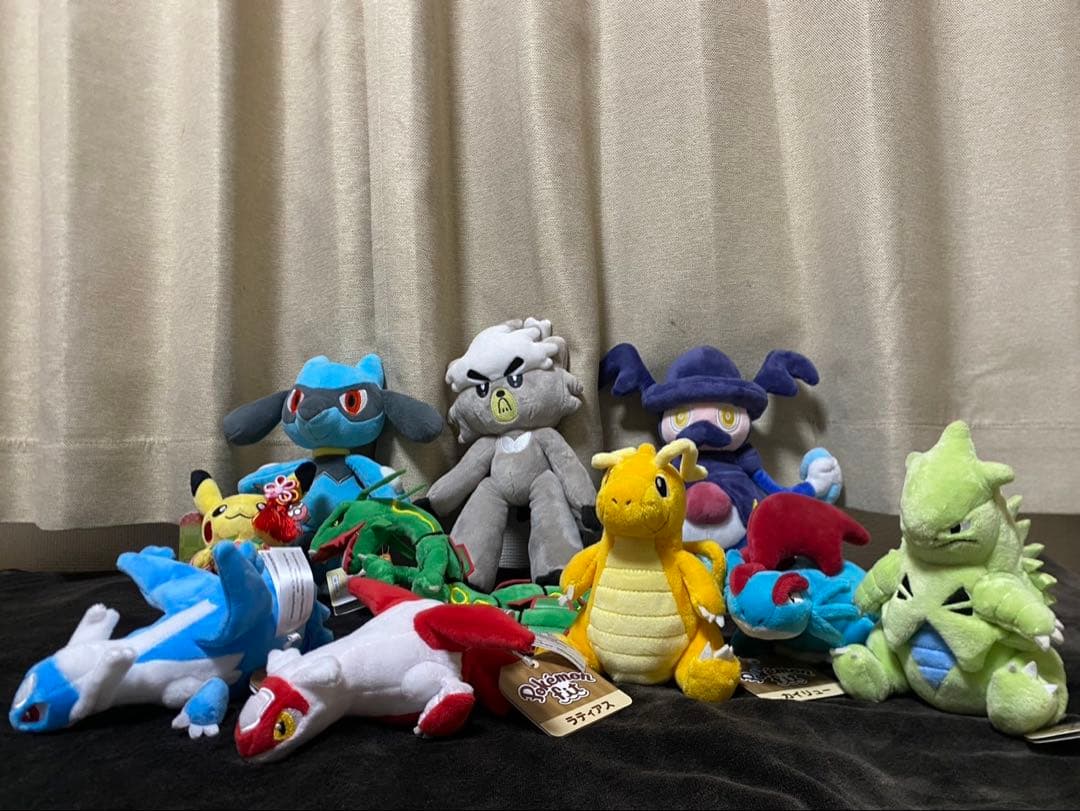 ポケモン　ぬいぐるみ10体セット　ポケモンフィット、ポケモンセンター限定品等