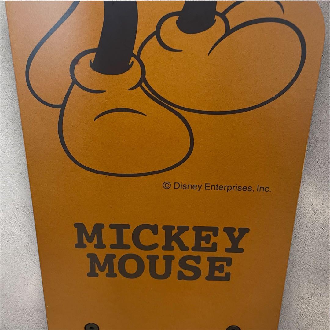 【希少】ディズニー　ミッキーマウス スリッパラック 木製　収納棚　玄関　レトロ