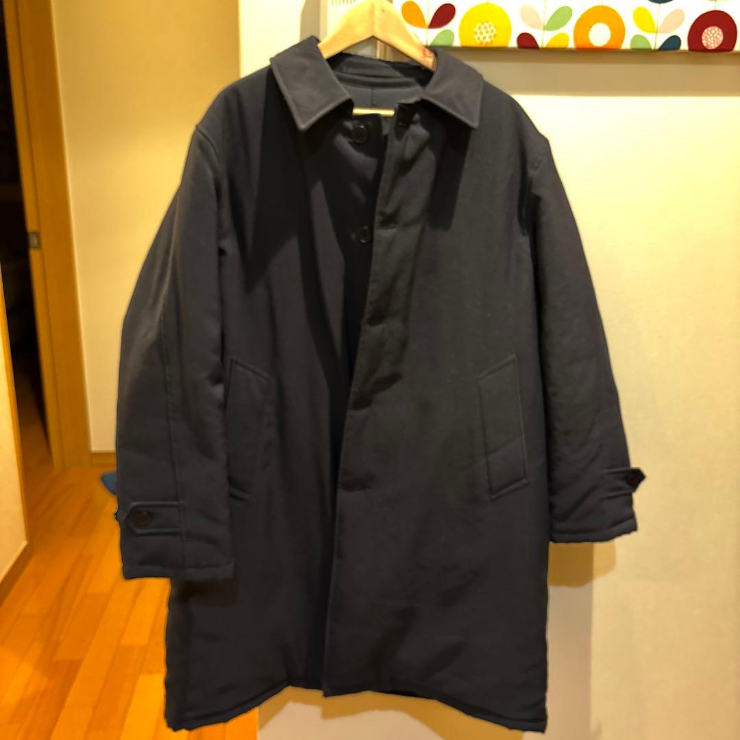 steven alan ステンカラーコート ブラック