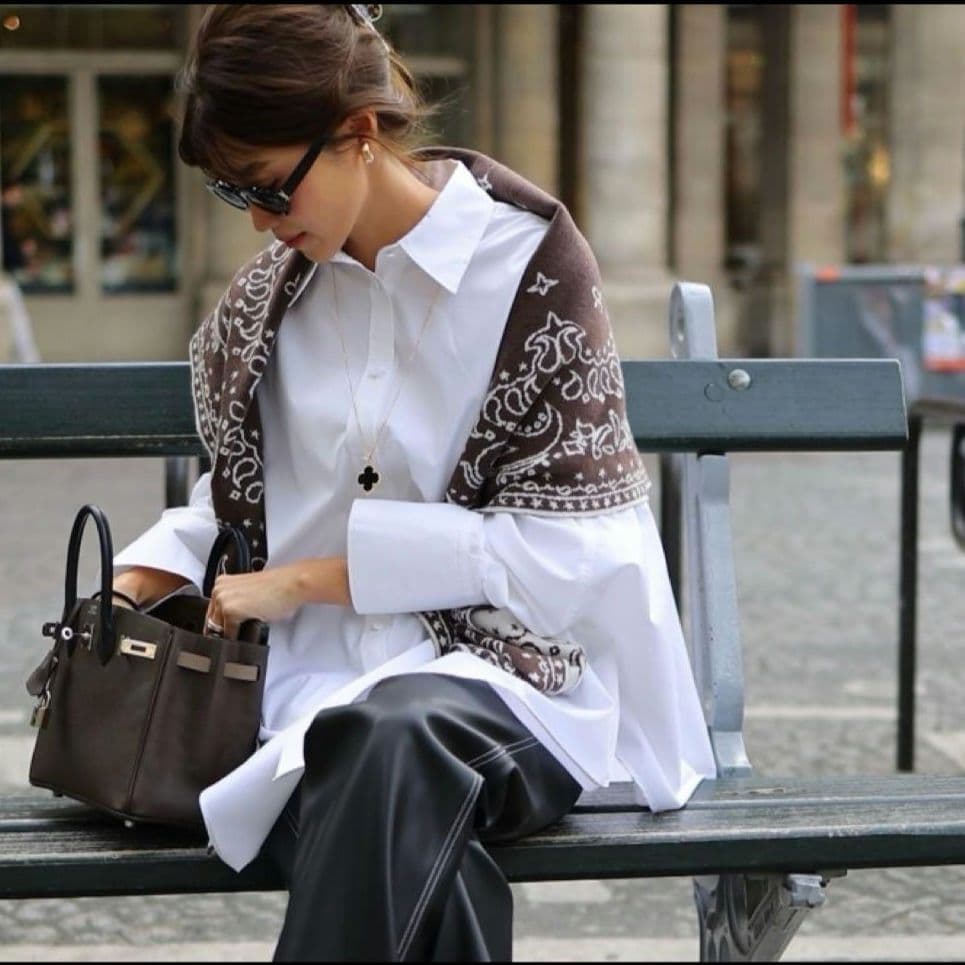 ジプソフィア【新品】 Paisley Knit Stole　ブラウン