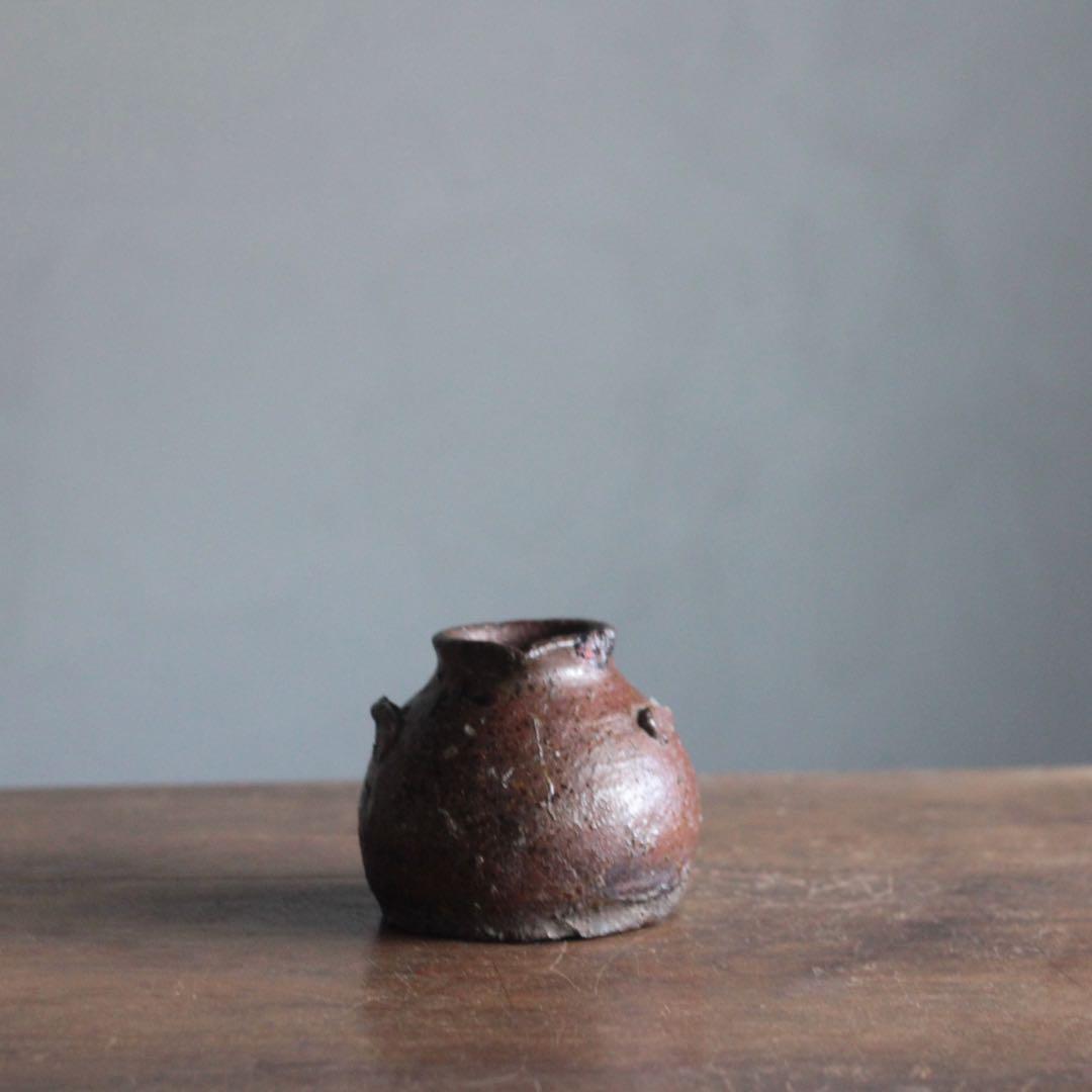 越前焼 お歯黒壺 壺 花器 古美術 古道具 アンティーク