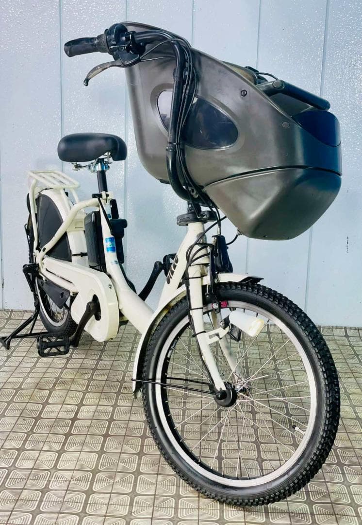 【BRIDGESTONE】20インチ子供乗せ電動アシスト自転車bikke2939