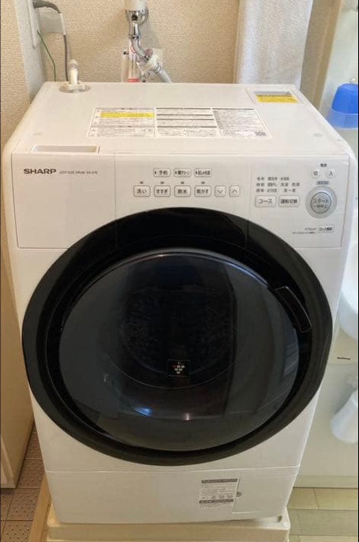 【ドラム式洗濯乾燥機】SHARP ES-S7E-WL