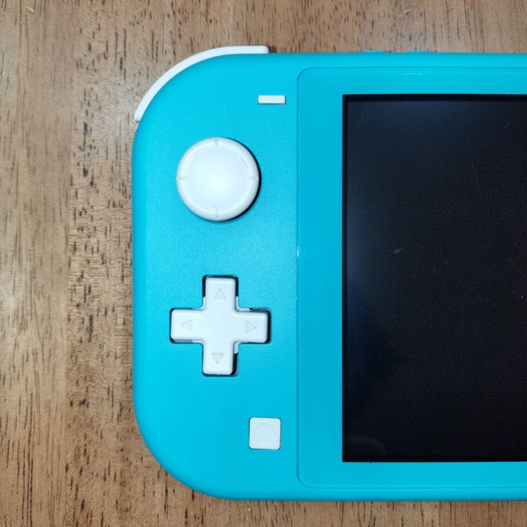 ニンテンドースイッチライト　充電器付き　ターコイズブルー