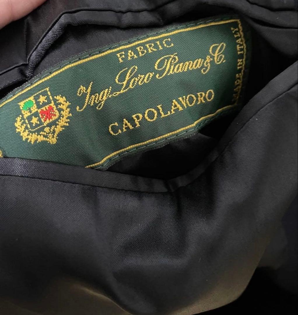 ラルディーニ　チェスターコート　ネイビー　サイズ50