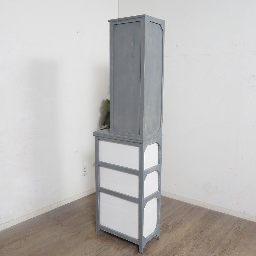 【新品】隙間にぴたり。スリムラック　アンティーク加工　収納　アウトレット