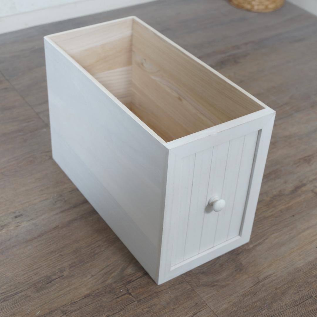 【新品】隙間にぴたり。スリムラック　アンティーク加工　収納　アウトレット