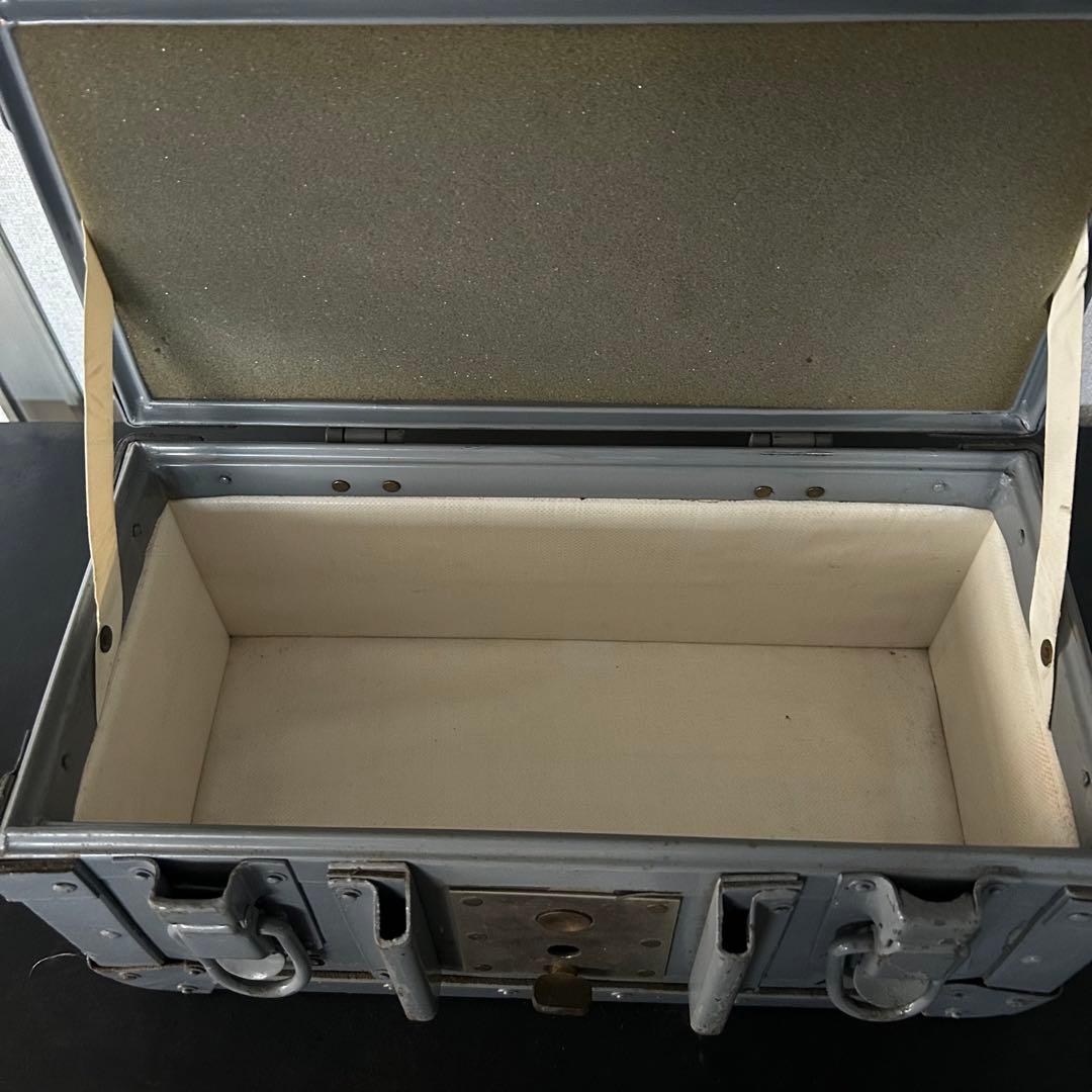 【JR】【レア】門司乗車券管理センターBOX（A75）レトロ 金属製