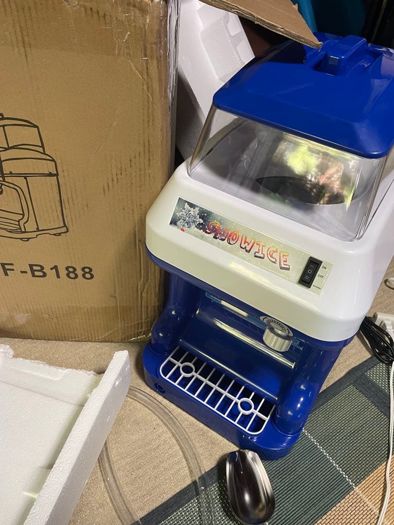 未使用　業務用　かき氷機　ICE SLICER