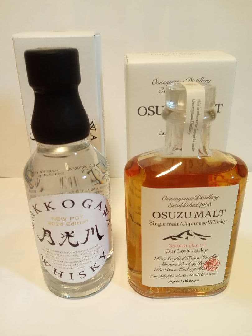 月光川蒸溜所&尾鈴山蒸溜所　ウイスキー