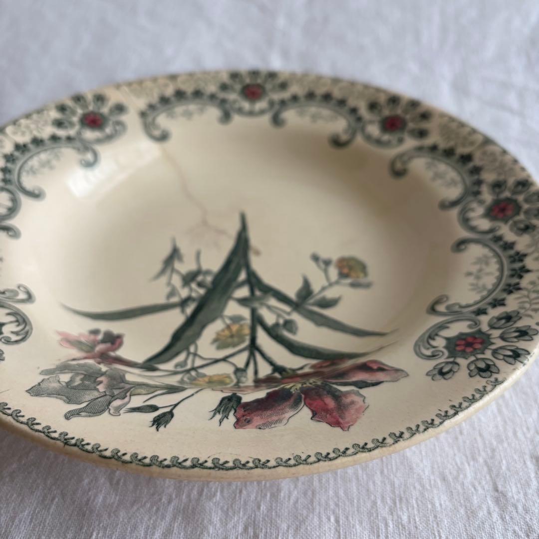 【金継ぎ用】ショワジールロワ Fleurs Coupées プレート