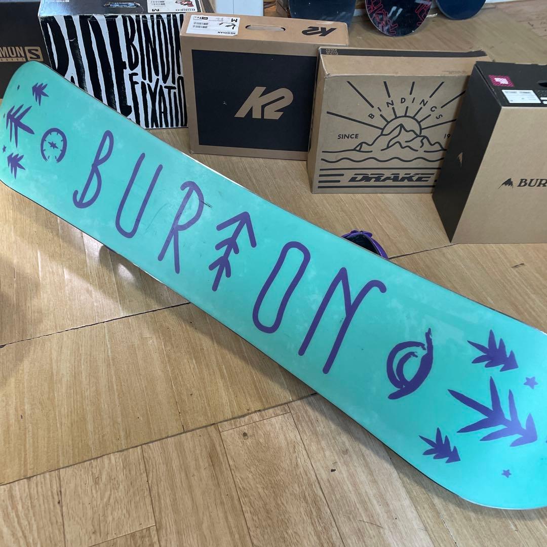 BURTON×FLUX　DEJAVU　バートン　バイン付　スノーボードセット