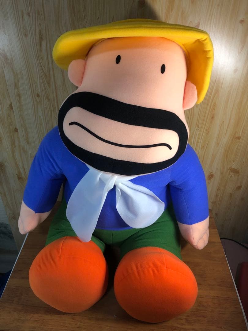 明治　非売品　特大　カールおじさん　ぬいぐるみ