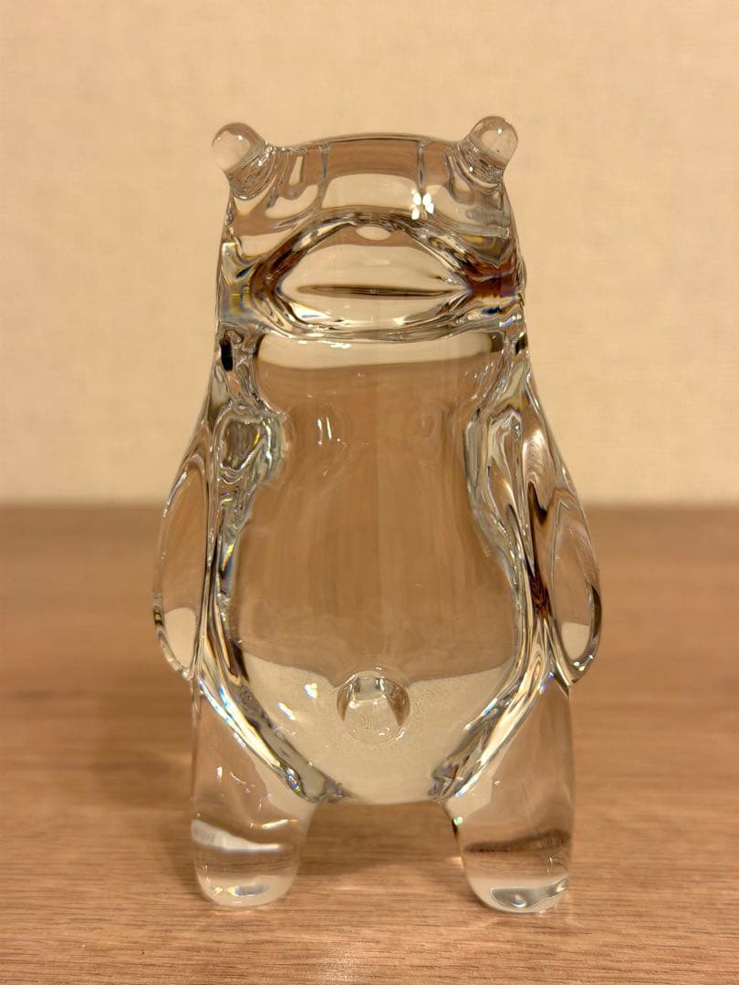 バカラ くまモン　フィギュリン　箱付　美品　熊本県ゆるキャラ