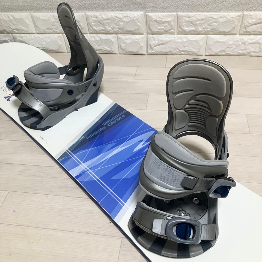 HEAD TRUE ヘッド スノーボードセット140cm/バインディング約M