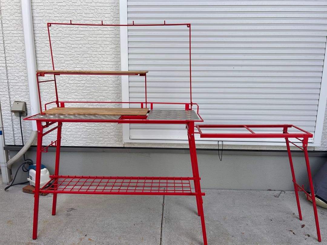 NATURE TONES キッチンカウンター 折りたたみ式オプションフルセット