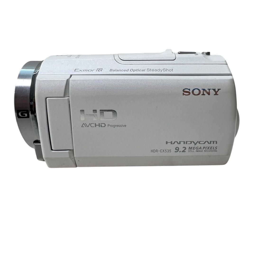 SONY HDR-CX535 ビデオカメラ　ホワイト　ジャンク