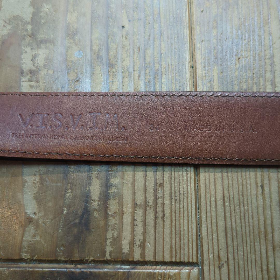 visvim コードバンベルト タン