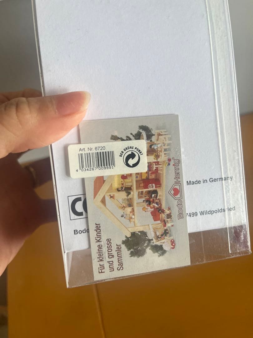 bodo hennig ボードヘニッヒ　ドイツ　ドールハウス　洗濯機　洗濯