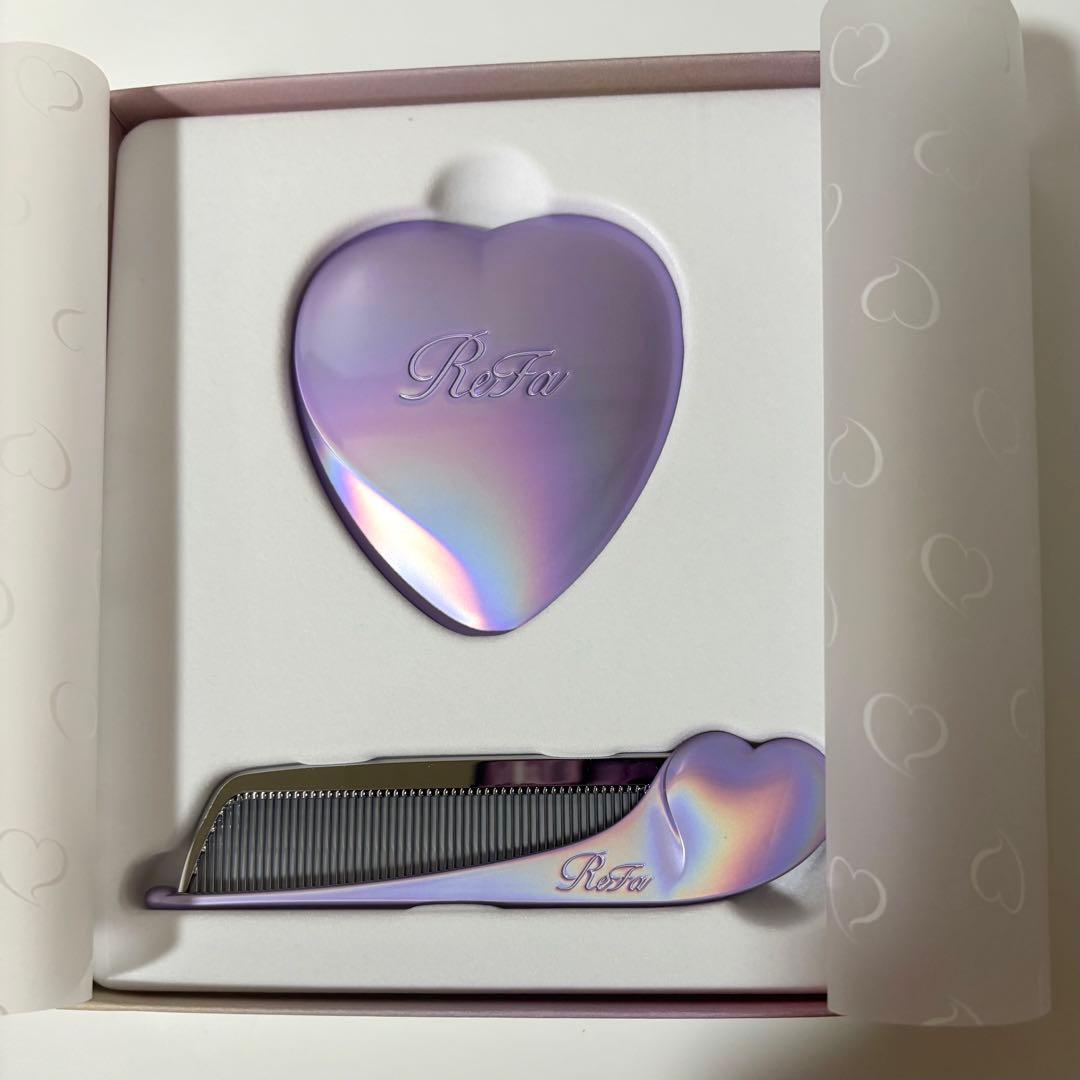 リファ クラブアイラ ハートコームアイラ ミラー シルキーパープル 非売品