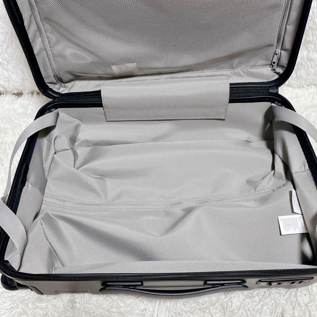 【未使用】 無印良品 バーを自由に調節できる ハード キャリーケース 36L