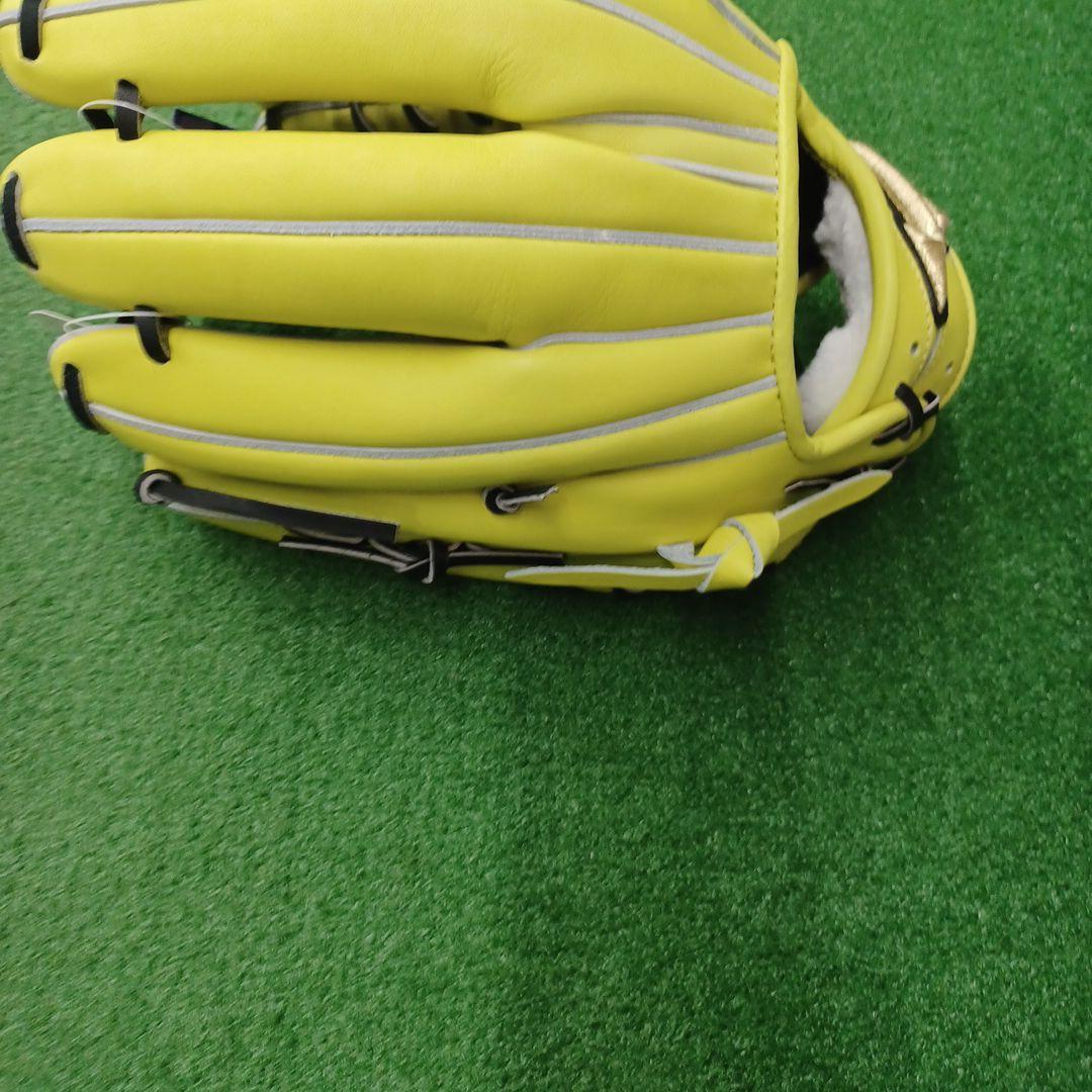 ミズノ)Global Elite限定カラー 硬式グローブ イエロー