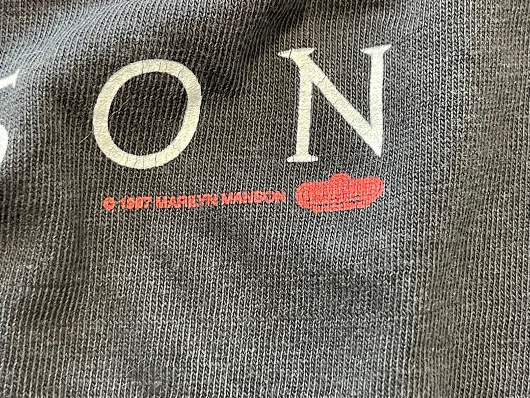 Marilyn Manson FLAG 90s tシャツ