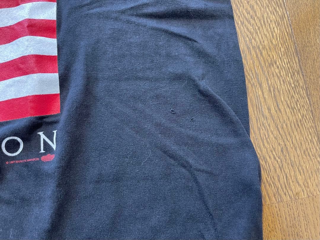 Marilyn Manson FLAG 90s tシャツ